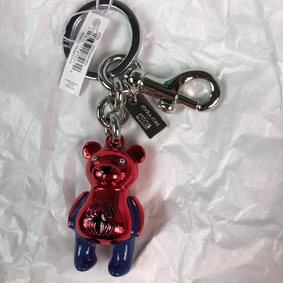 Coach Marvel Limited Spider Man Bear Charm